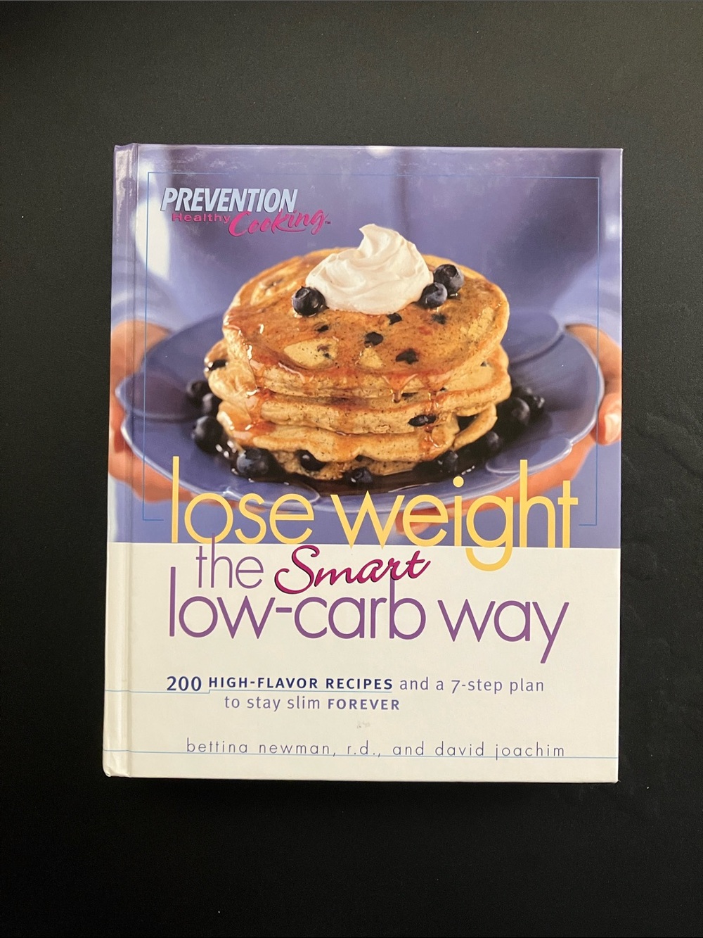 Low‑Carb Weight Loss Cookbook Prevention 2002 Hardcover Recipe Book